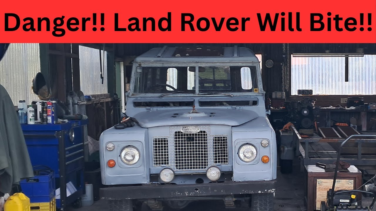 S2 Land Rover Front Clip Removal.