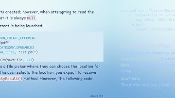 Solving the URI Null Issue with Android
