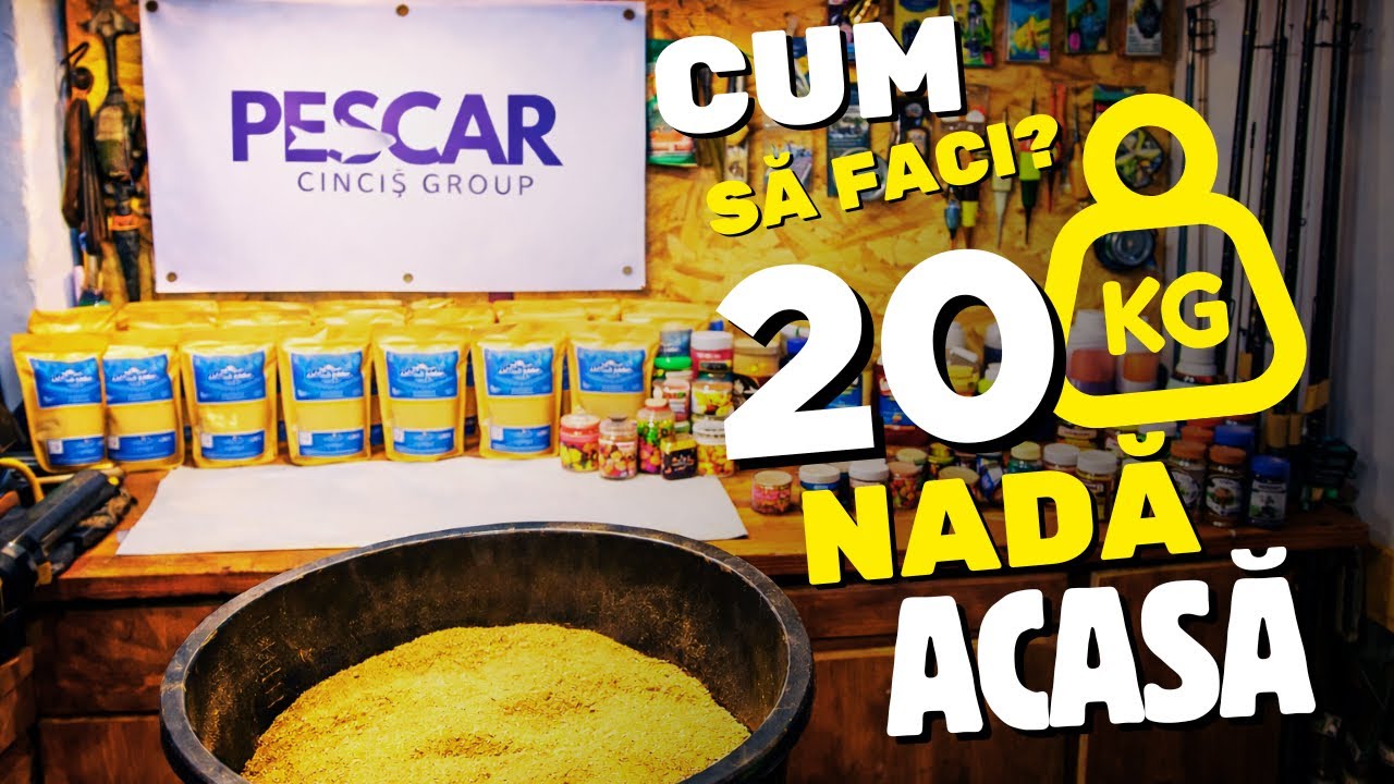 Cum să faci NADĂ ACASĂ – Rețetă simplă pentru Plătică,Crap și Caras 