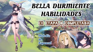 Evertale - Nueva Bella Durmiente Habilidades Ex Etapa 8 / Ex Stage 8 skills Sleeping Beauty new