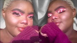 Candy Cane Christmas Makeup Tutorial | BrittSoBeauty