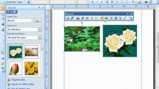 Publisher 2003 Tutorial Using the Picture Toolbar Microsoft Training Lesson 7.5