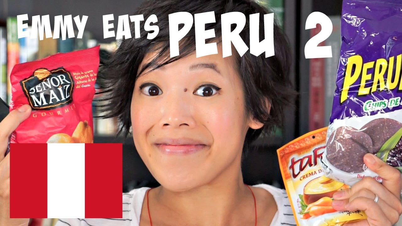 Emmy Eats Peru 2 -- an American tasting more Peruvian snacks | emmymade