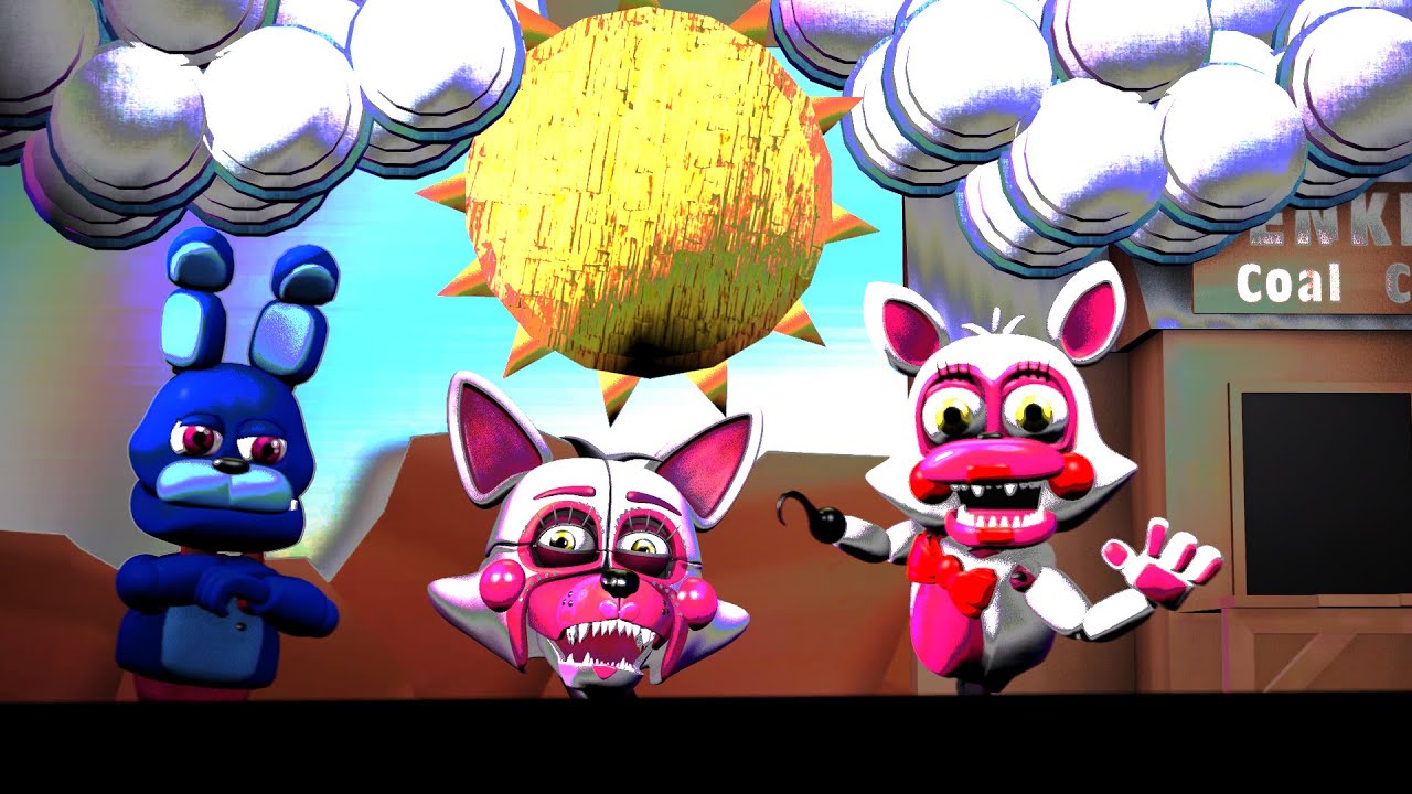 SFM FNAF SISTER LOCATION FUNTIME FOXY'S CUTE ADVENTURE PUPPET SHOW 2