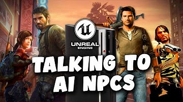 Talking to Smart AI NPCs in Unreal Engine 5 (The Future of Gaming & Artificial Intelligence)