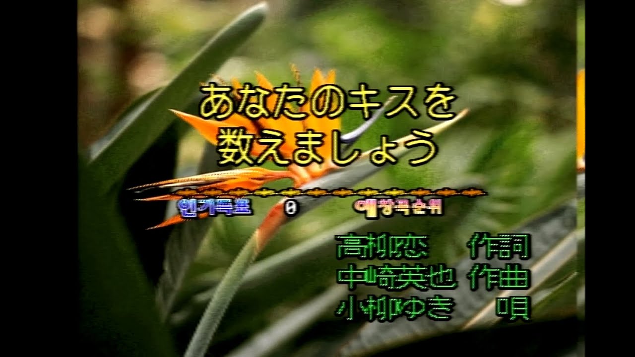 小柳ゆき あなたのキスを数えましょう 코야나기 유키 당신과의 키스를 세어보아요 Ky 노래방 カラオケ Youtube 小柳ゆき あなたのキスを数えましょう 코야나기 유키 당신과의 키스를 세어보아요 Ky 노래방 カラオケ Youtube