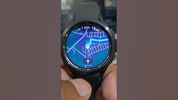 GOOGLE MAPS on Samsung Galaxy Watch 4 #shorts