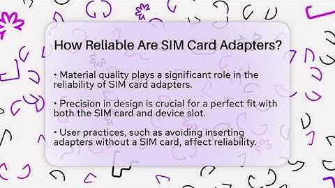 How Reliable Are SIM Card Adapters? - The Hardware Hub