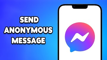 How To Send ANONYMOUS Message In FACEBOOK Messenger 2024