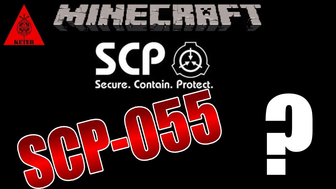 Minecraft SCP Site-19 - Meet SCP-055 