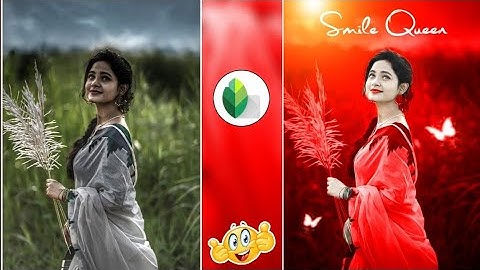 New Snapseed Photo Editing Trick | Face Smooth + Background color change Tutorials| ❤️🔥