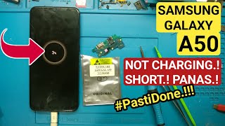 Servis Samsung Galaxy A50 Not Charging // Tidak Bisa Di Cas // Konslet, Panas //Solder Beku Tutorial