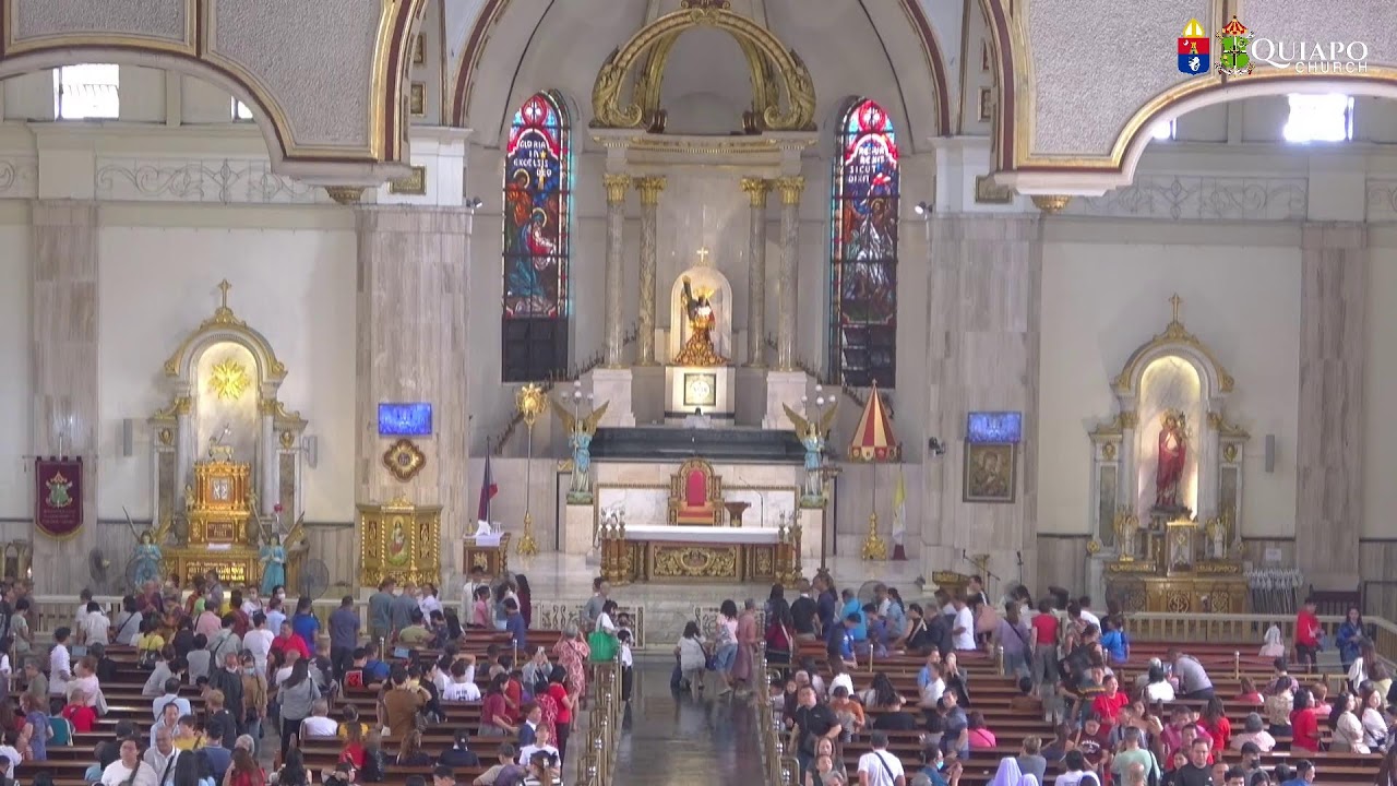 #QuiapoChurch 10AM PILGRIMS’ MASS • 07 MARCH 2026 • SATURDAY of the 2nd Week of LENT