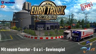 ETS2 | Live ab 18.oo Uhr am 18.11.2019 | Neues Counter G o a l Gewinnspiel