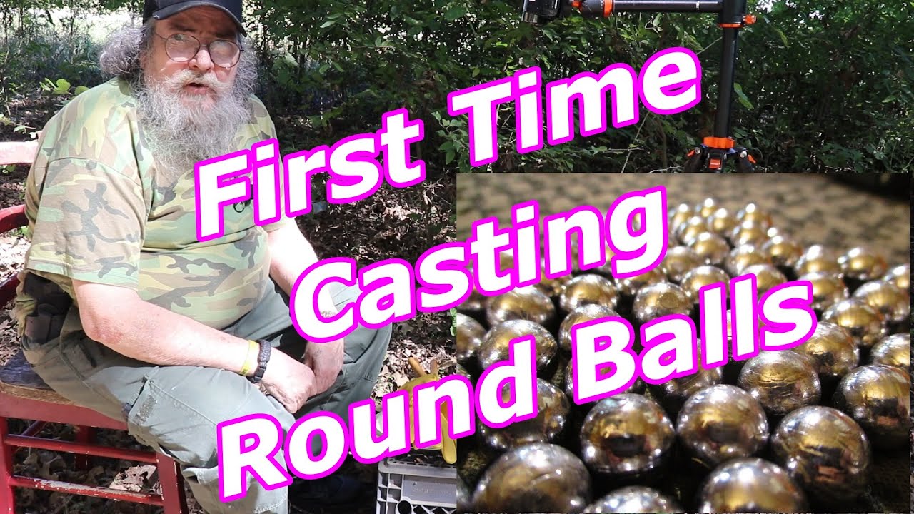 First Time Casting Round Balls