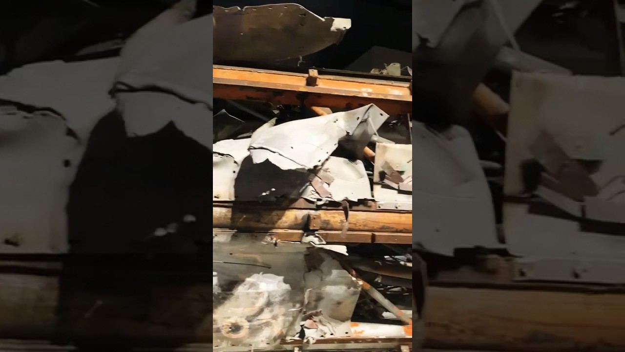 Remains of WTC| 9/11 Museum | NYC | USA