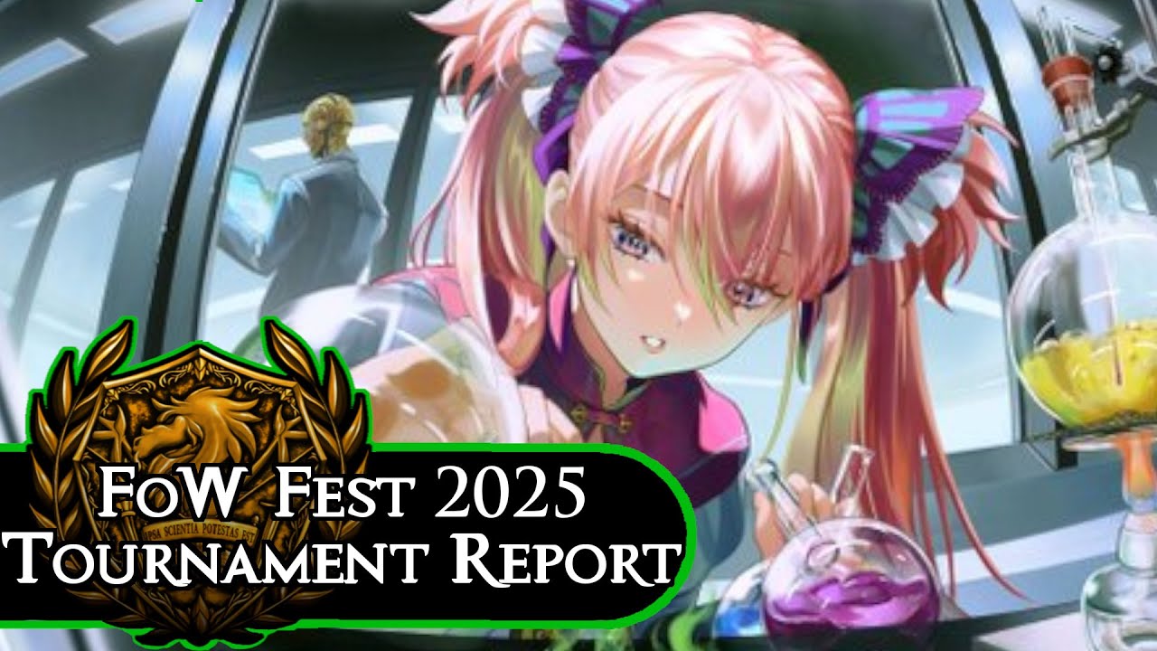 FOW Fest 2025! Tournament Report - Force of Will (TCG) - YouTube