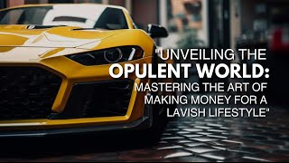 Unveiling the Opulent World: Mastering the Art of Making Money for a Lavish Lifestyle