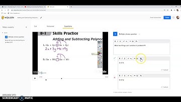 Creating Edpuzzle Video and add to Schoology