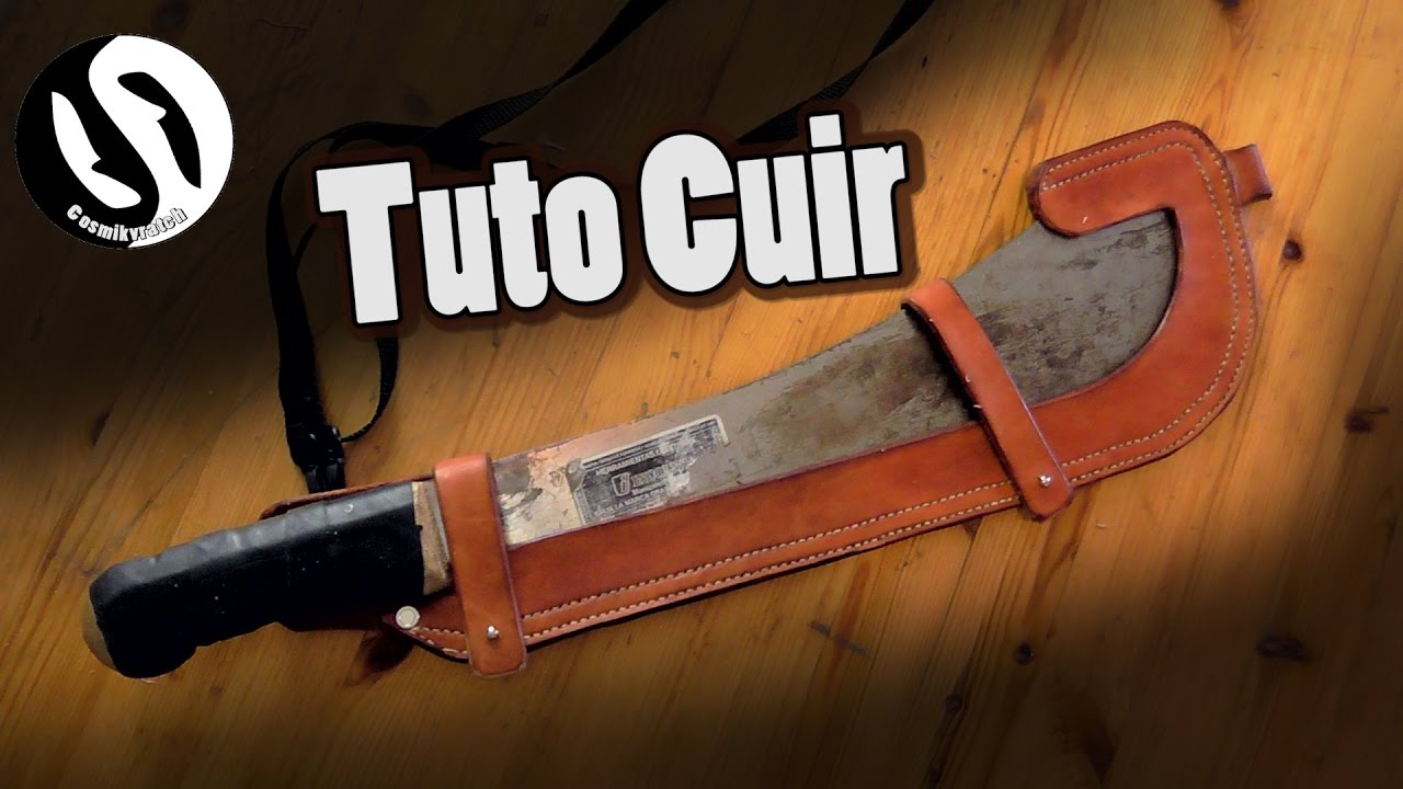 Etui couteau en cuir. Outils ,Erreurs ,Astuces.. 