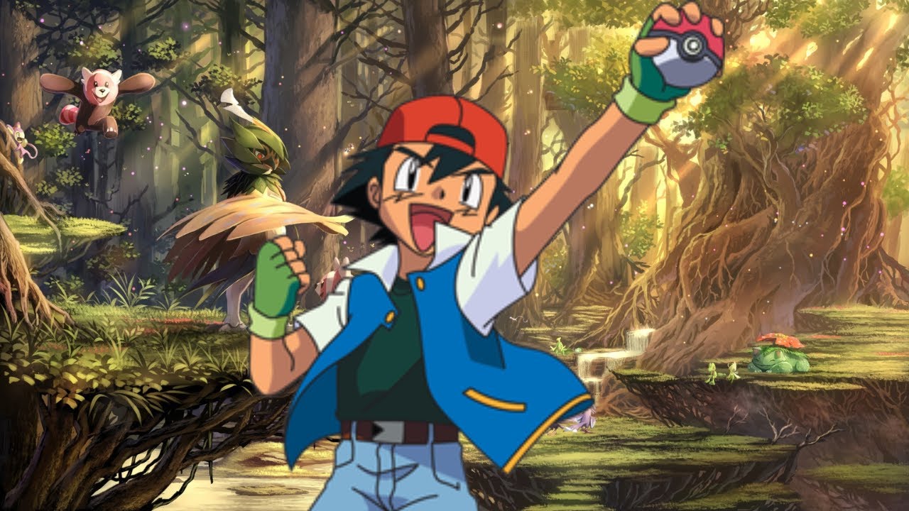 A Day in the Life of Ash Ketchum - YouTube