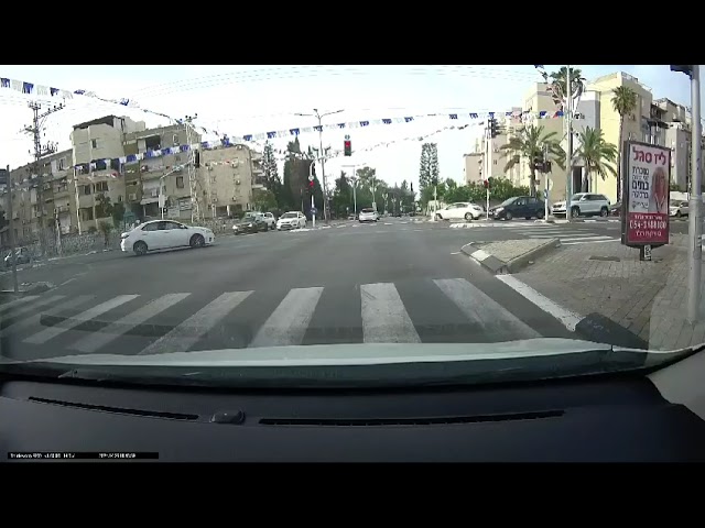 תיעוד התאונה של השר בן גביר
