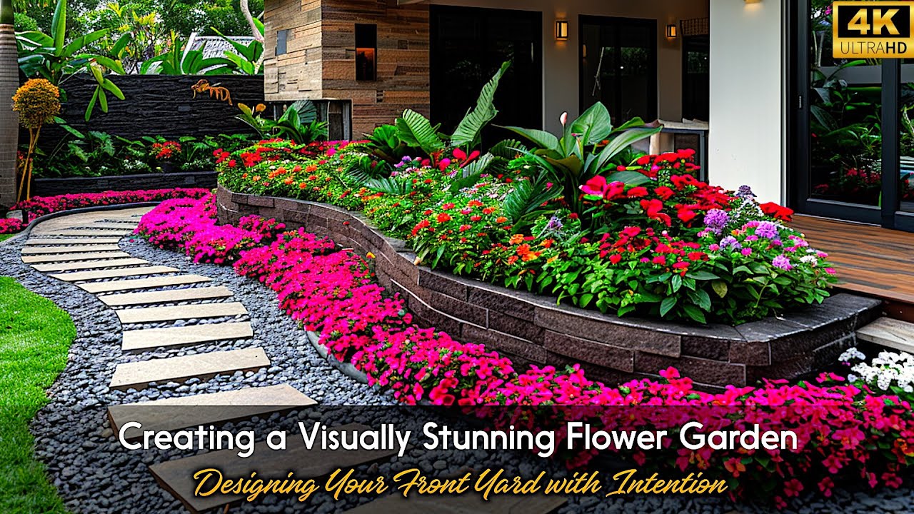 The Flower Bed's Charm: Creating Enchanting Spaces in Your Front Yard
