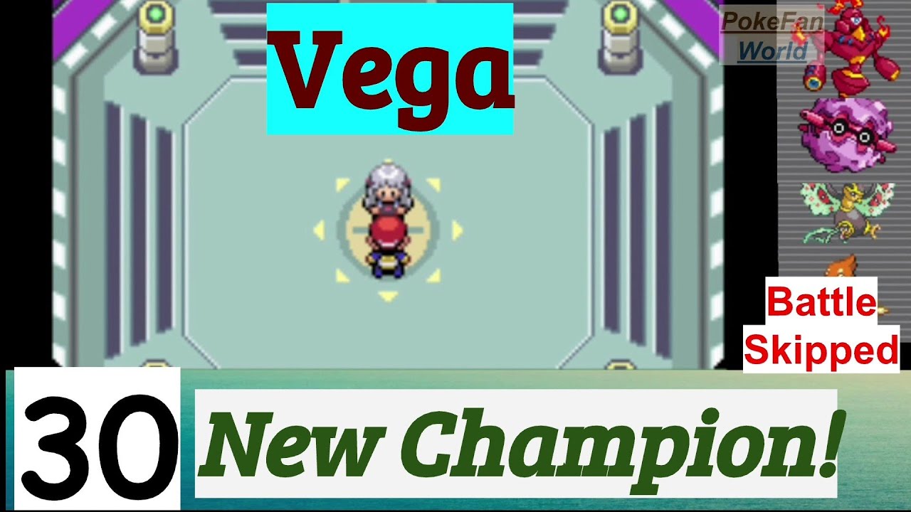 Pokemon VEGA (Gameboy Advance - GBA) Custom Fan made Hack – Retro Gamers US