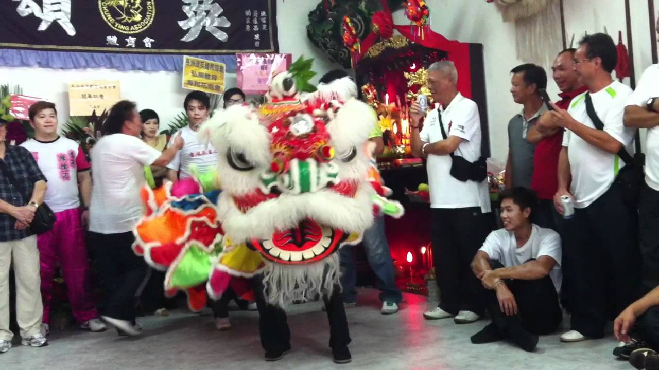 頌英分會開幕之喜~梁鑑光師公採青