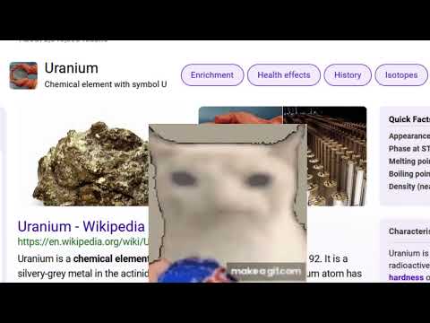 cat eats uranium