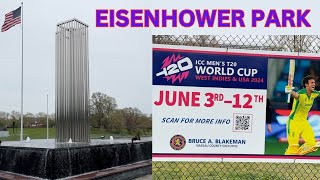 Walking Around Eisenhower Park 9/11 Memorial | ICC T-20 World Cricket Cup Stadium