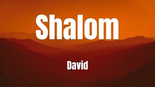 Shalom (1 hr loop ) || DAVID || Lyrics