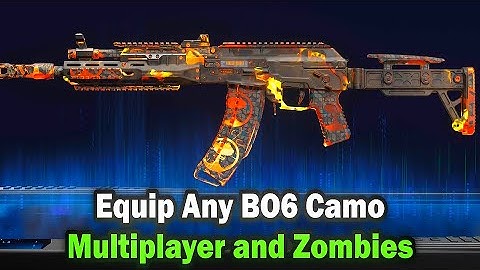 CAMO Swap Glitch in Warzone ANY Camo No BO7 Needed