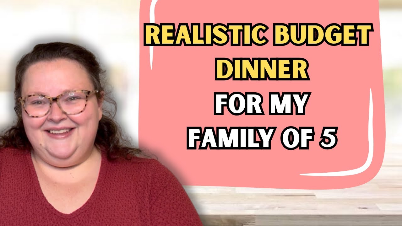 Realistic Budget Dinner for My Family of 5 || Low Effort, Delicious Meal || Let’s Cook Together 