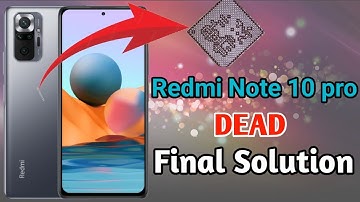 Redmi note 10 dead solution||redmi note 10 cpu reball