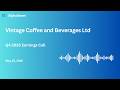 Vintage Coffee and Beverages Ltd Q4 FY2025-26 Earnings Conference Call