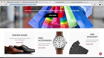 Best WordPress Theme AccessPress Store - How to Configure AP Promo Widget Section/Slider Section