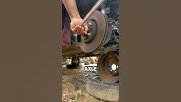 Axle Nut Removal #mechanic #car #fix
