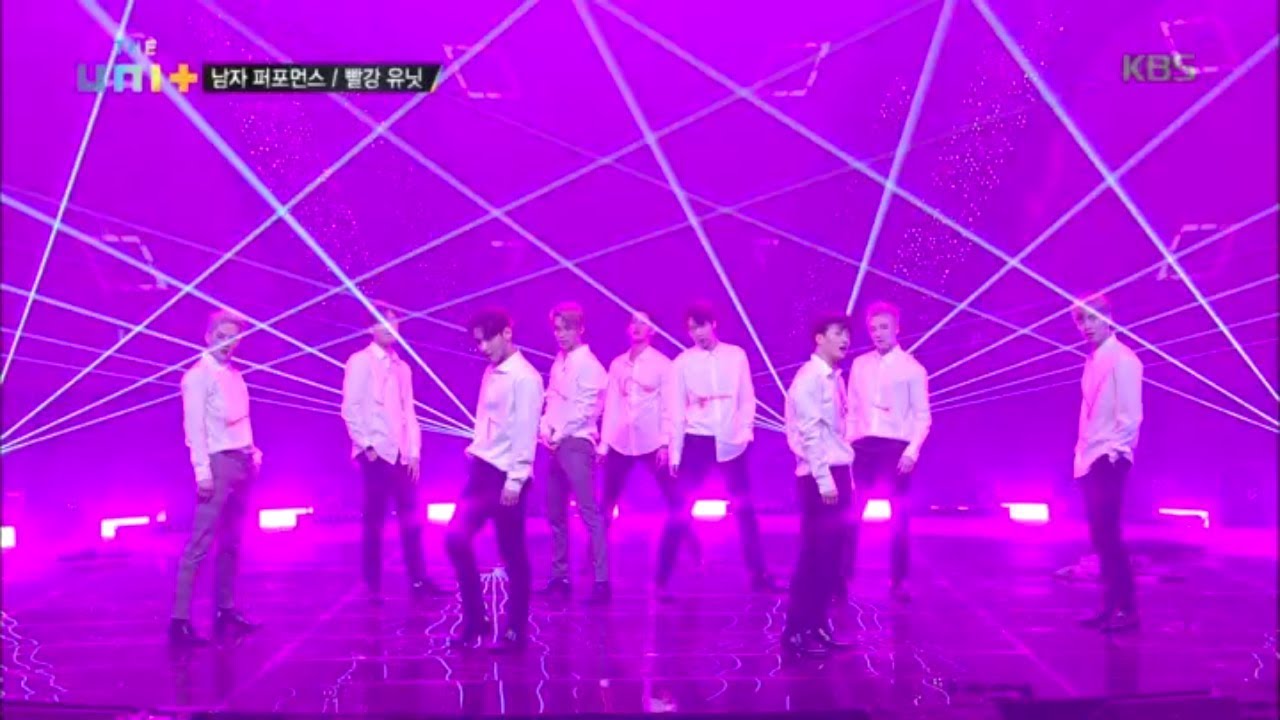 더 유닛 The Unit - 남자 퍼포먼스 빨강 유닛 ‘킹스맨 시크릿 에이전트 OST+That‘s what I like’.20171216