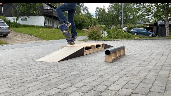 A day in my life! Vlogg skater den nye mini backyarden min !