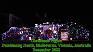 Christmas Lights- Dandenong North, Melbourne, Victoria, Australia- December 2022