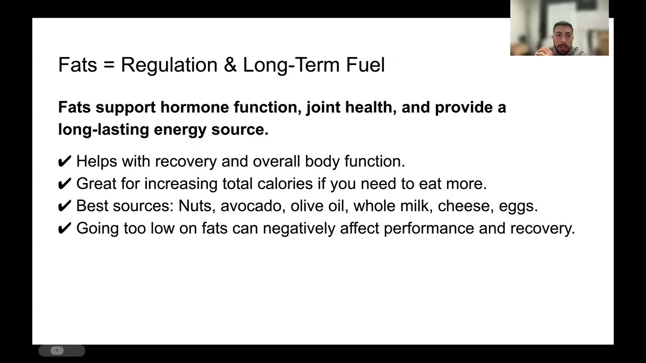 High Performance Nutrition Seminar for Athletes
