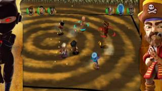 Pirates vs. Ninjas Dodgeball Wii Trailer