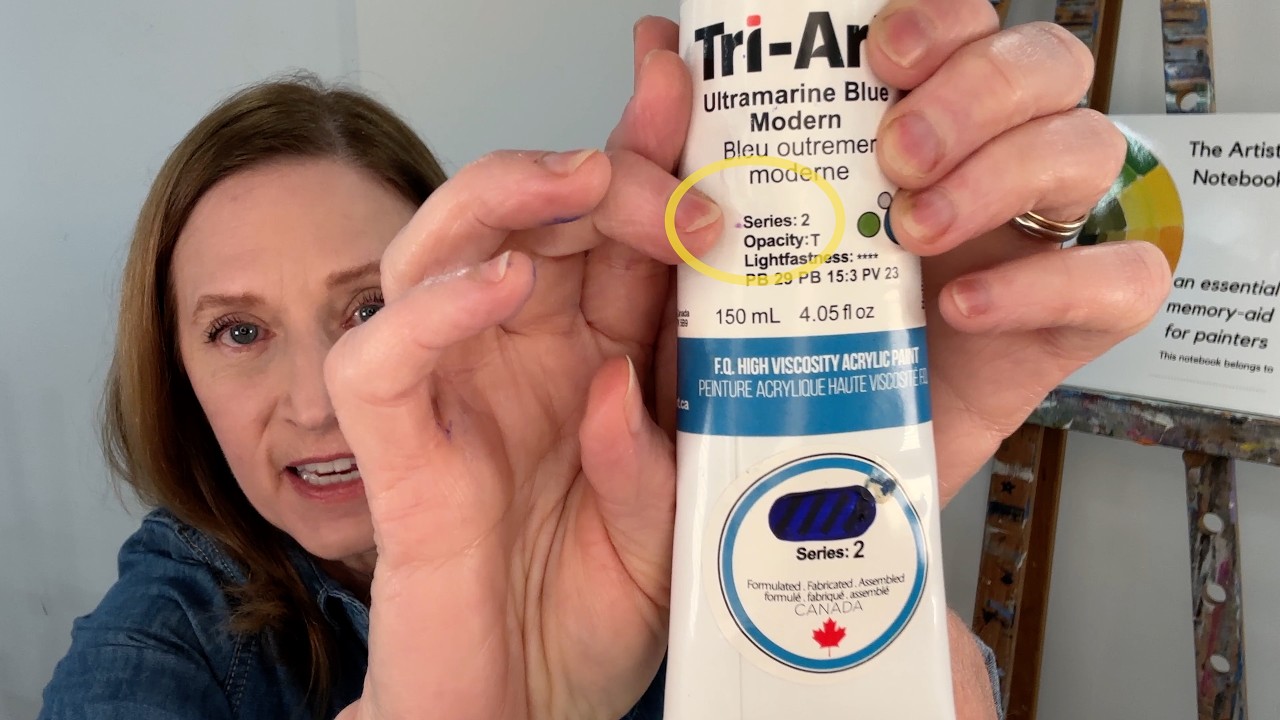 Séries de peinture acrylique et huile