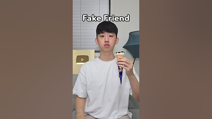 How To Share Cone Ice Cream -Fake Friend vs Best Friend-