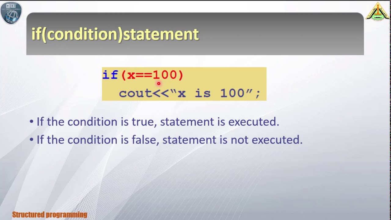 If & Switch statement C++ - YouTube