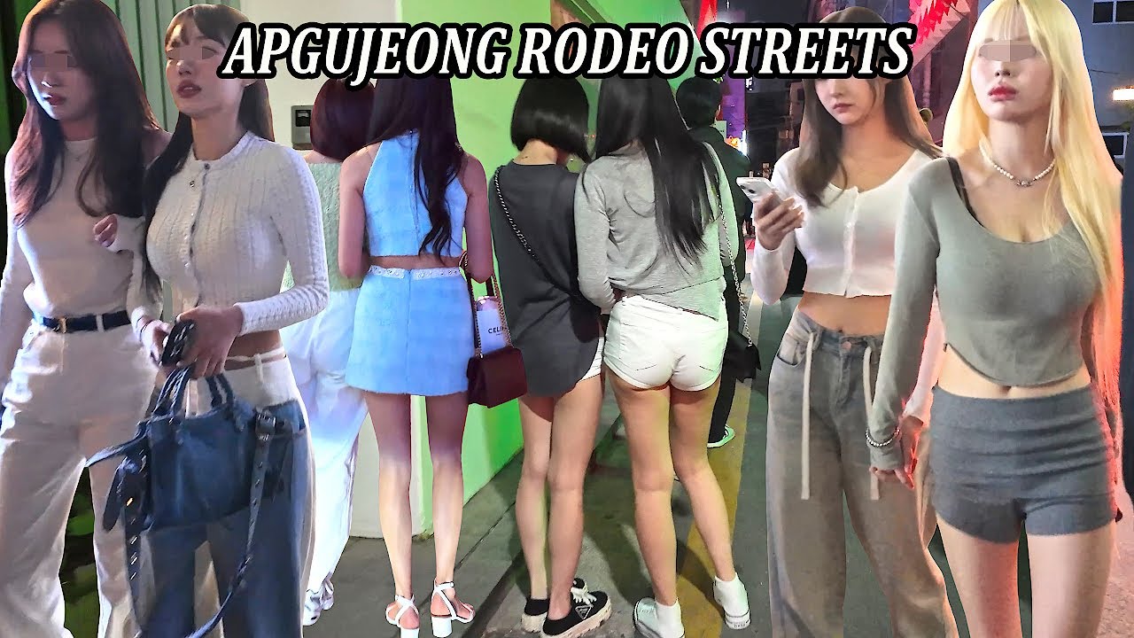 [4K 강남 압구정 로데오 거리] 왜 압구정 로데오 거리에는 연예인 같은 사람들이 많을까요????? #APGUJEONG#GANGNAM#SEOUL#KOREA