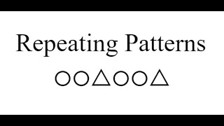 Celebrity Gr4 Math - Repeating Patterns Profile