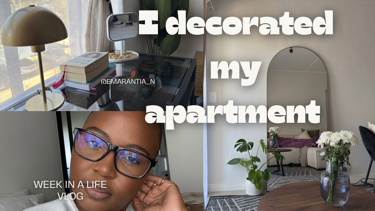 I Decorated My Apartment | Aesthetic Apartment Decor Updates + Cape Town Vlog | Cafe SOFI Review
