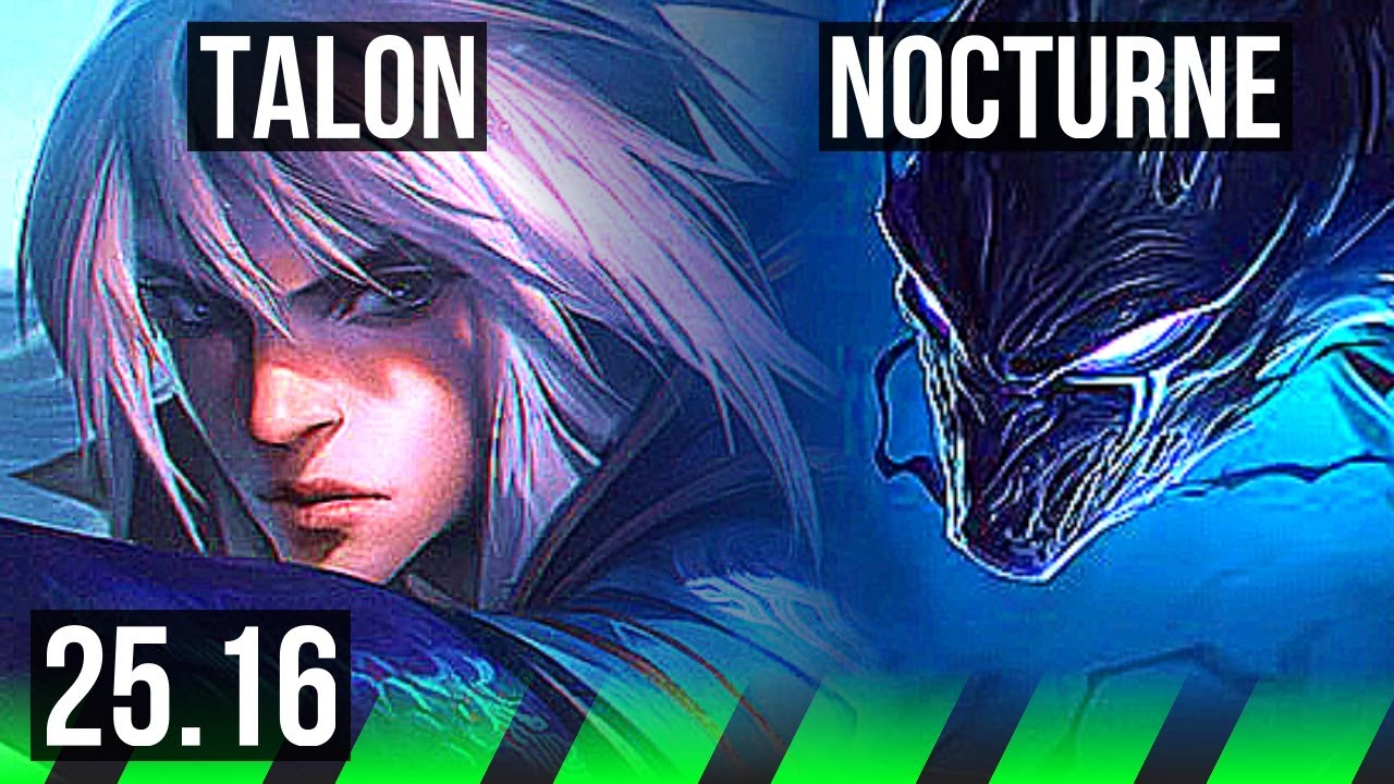 TALON vs NOCTURNE (JGL) | 14/3/12, Legendary | KR Master | 25.16